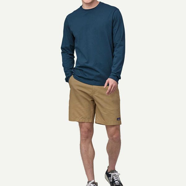 オーガニックコットン メンズ・ライトウェイト・オールウェア・ヘンプ・ショーツ 8インチ