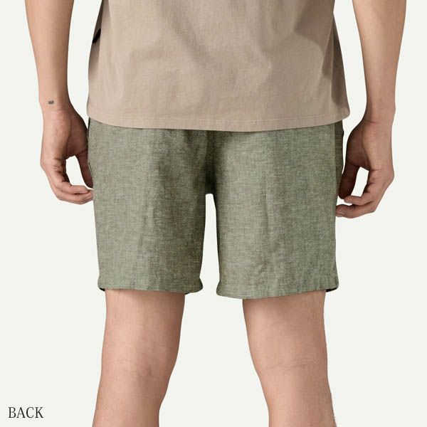 オーガニックコットン メンズ・バギーズ・ナチュラル