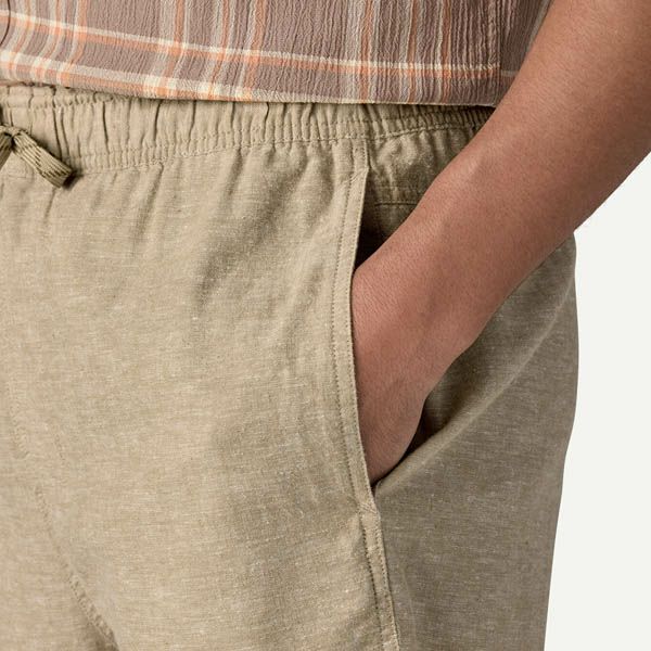 オーガニックコットン メンズ・バギーズ・ナチュラル