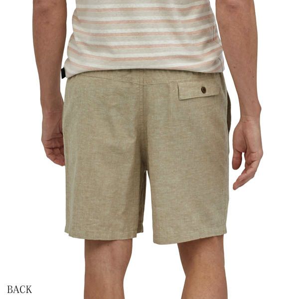 オーガニックコットン メンズ・バギーズ・ナチュラル