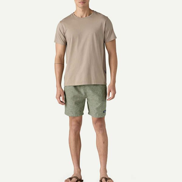 オーガニックコットン メンズ・バギーズ・ナチュラル