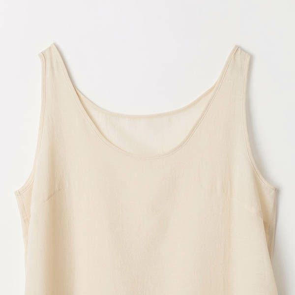 オーガニックコットン ちりめんアンダードレス