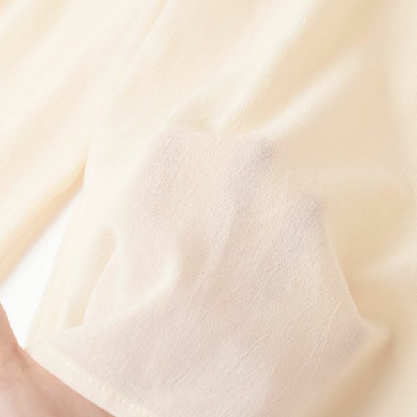 オーガニックコットン ちりめんアンダードレス