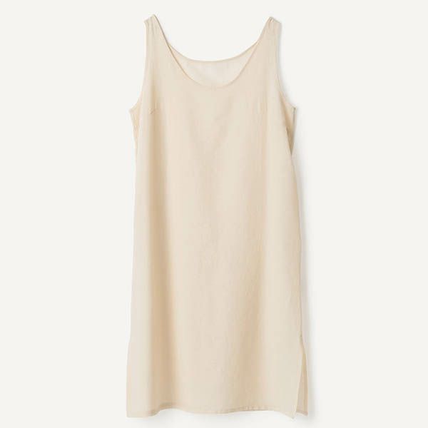 オーガニックコットン ちりめんアンダードレス