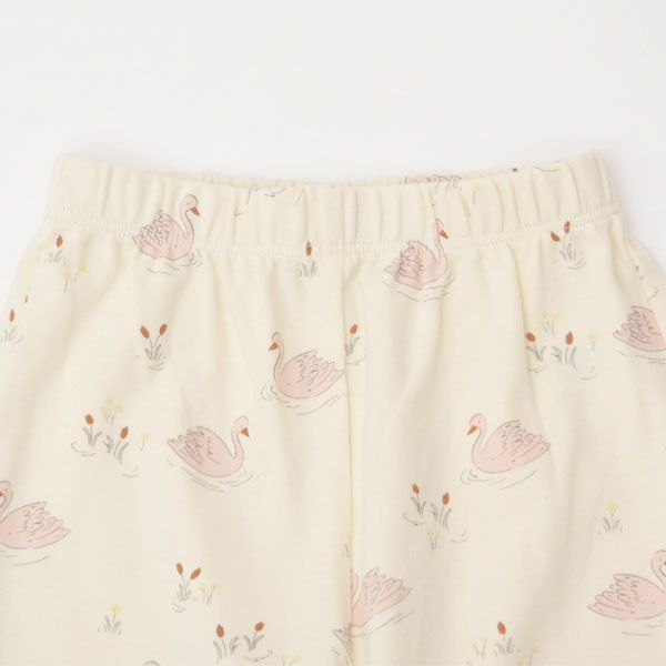 オーガニックコットン ベビー半袖Tシャツ&パンツ