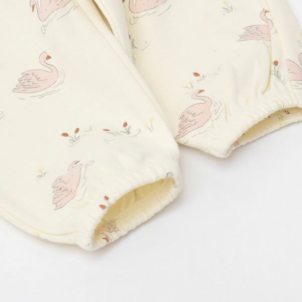 オーガニックコットン ベビー半袖Tシャツ&パンツ