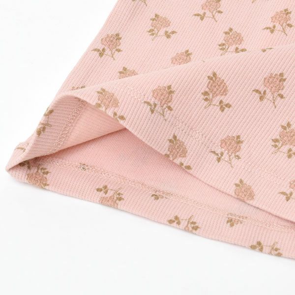 オーガニックコットン ベビーリブ半袖Tシャツ&レギンス