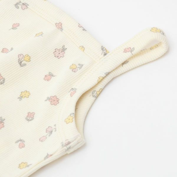 オーガニックコットン ベビータンクトップ&フリルショーティ