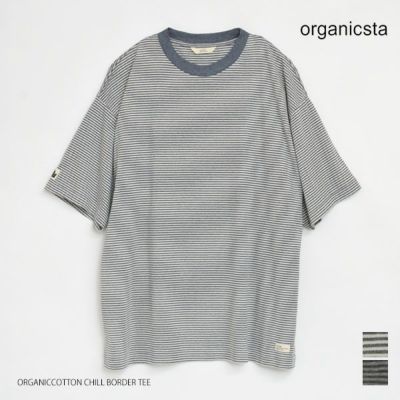 オーガニックコットン CHILL BORDER TEE