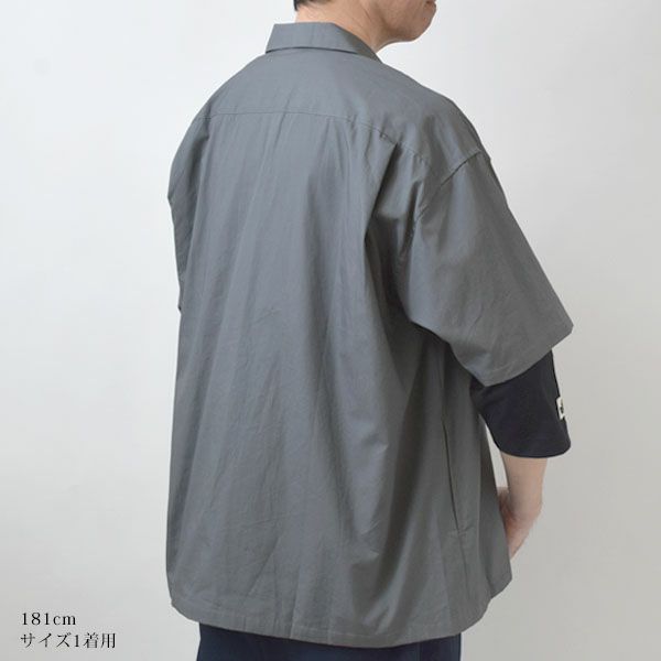 オーガニックコットン BROADCLOTH ALOHA SHIRT