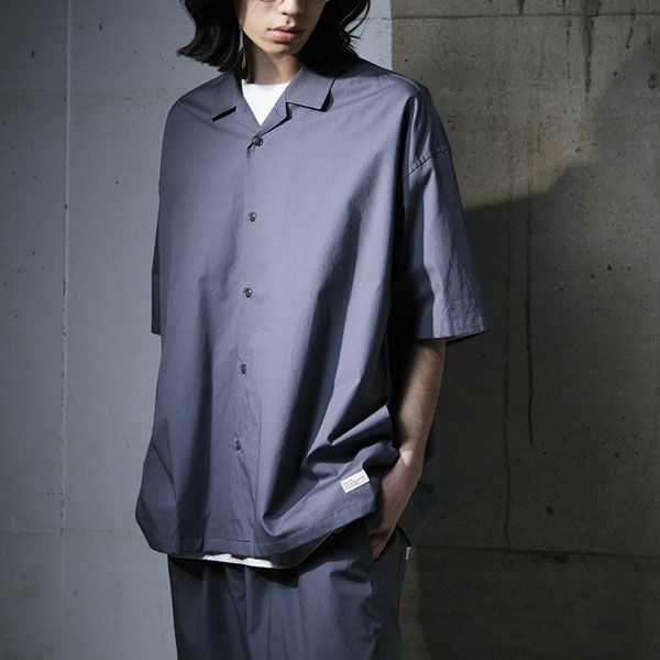 オーガニックコットン BROADCLOTH ALOHA SHIRT