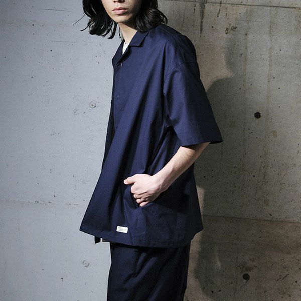 オーガニックコットン BROADCLOTH ALOHA SHIRT