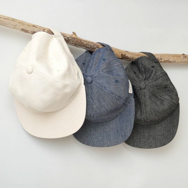 オーガニックコットン DENIM 5-PANEL CAP