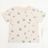 オーガニックコットン キッズ シアサッカー半袖TシャツGrapes