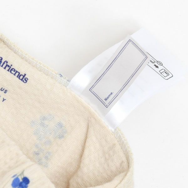 オーガニックコットン キッズ シアサッカーレギンス Grapes