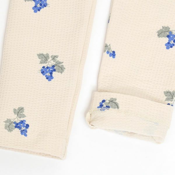 オーガニックコットン キッズ シアサッカーレギンス Grapes