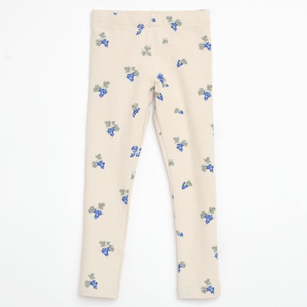 オーガニックコットン キッズ シアサッカーレギンス Grapes