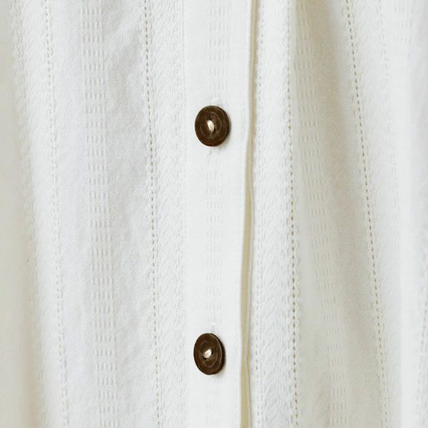 オーガニックコットン 手織りドビーワンピース