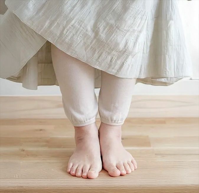 オーガニックコットン 薄手ソフトレギンス