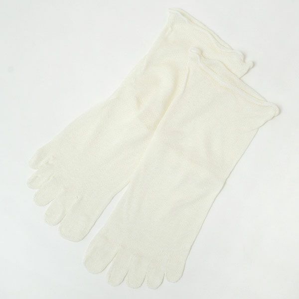 オーガニックコットン 5本指ソックス2足セット