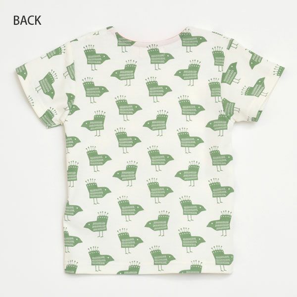 オーガニックコットン キッズパジャマ(半袖) Birds