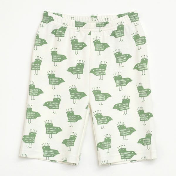 オーガニックコットン キッズパジャマ(半袖) Birds