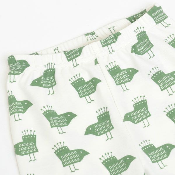 オーガニックコットン キッズパジャマ(半袖) Birds