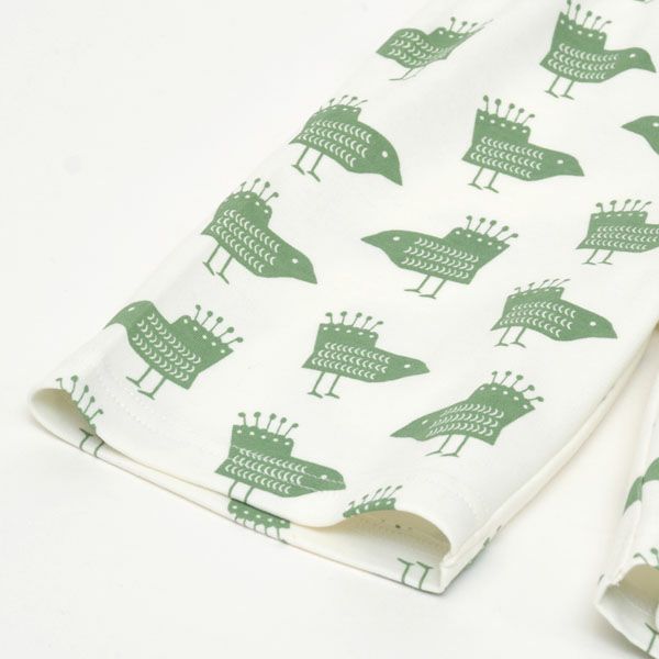 オーガニックコットン キッズパジャマ(半袖) Birds