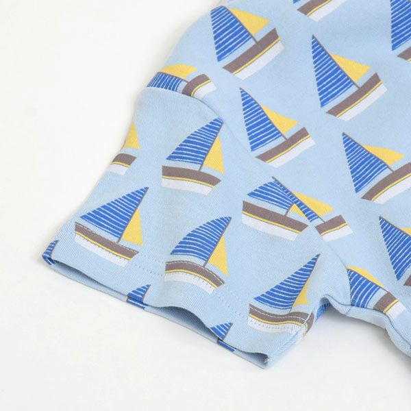 オーガニックコットン キッズパジャマ(半袖) Boat