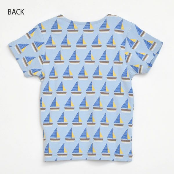 オーガニックコットン キッズパジャマ(半袖) Boat