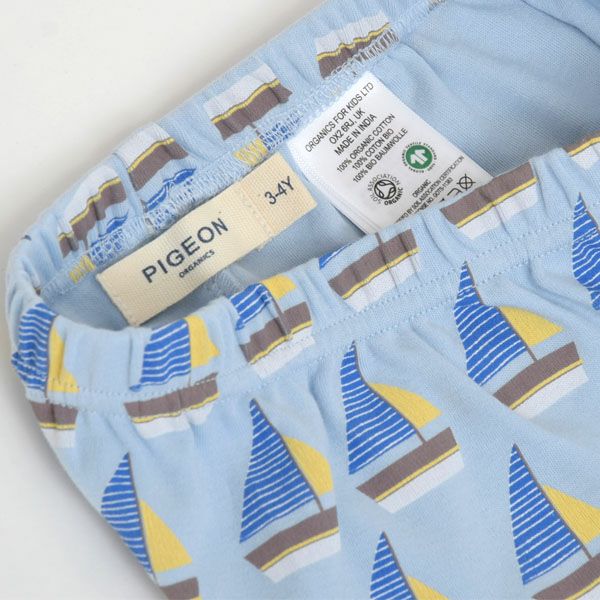 オーガニックコットン キッズパジャマ(半袖) Boat