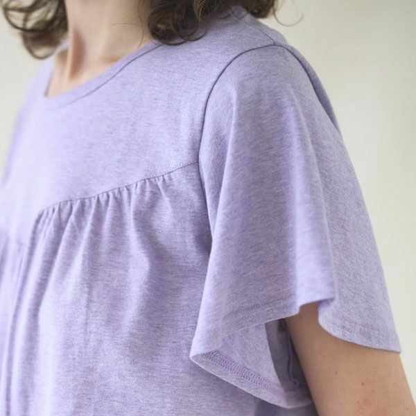 オーガニックコットン フェンネル半袖腹巻パジャマ