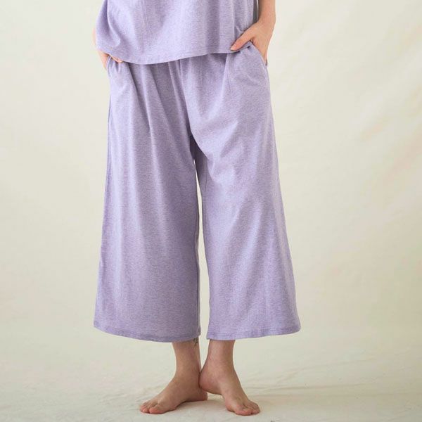 オーガニックコットン フェンネル半袖腹巻パジャマ