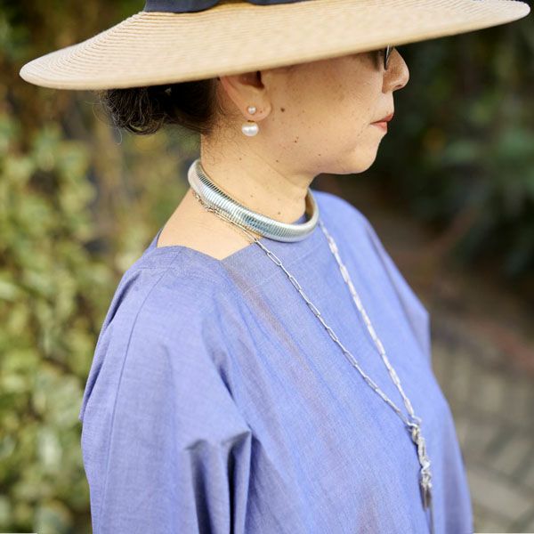 オーガニックコットン KO ワイドワンピース