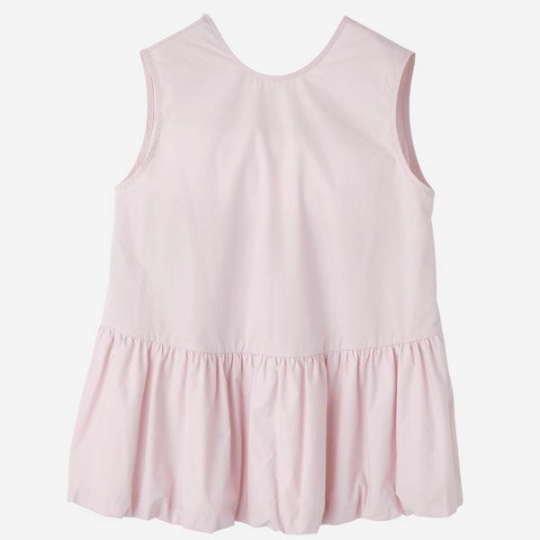 オーガニックコットン アリウムバルーンブラウス