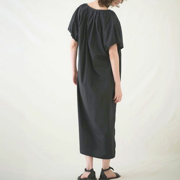 オーガニックコットン アリウムパフスリーブワンピース