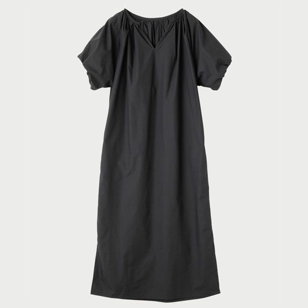 オーガニックコットン アリウムパフスリーブワンピース