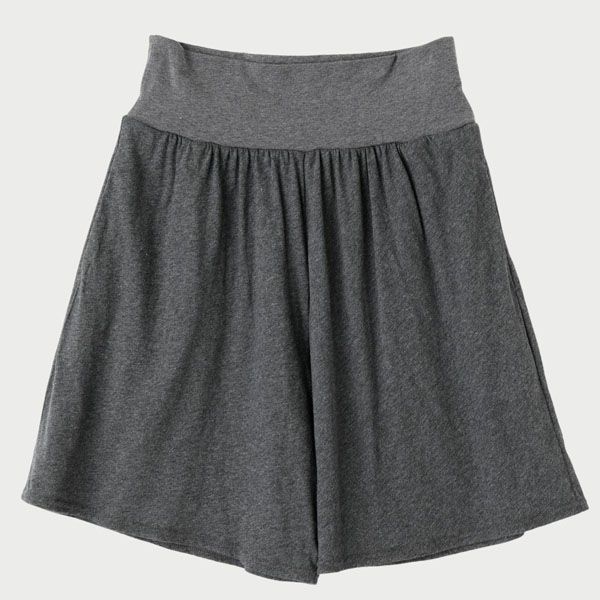 オーガニックコットン ファインニット腹巻ショートキュロット