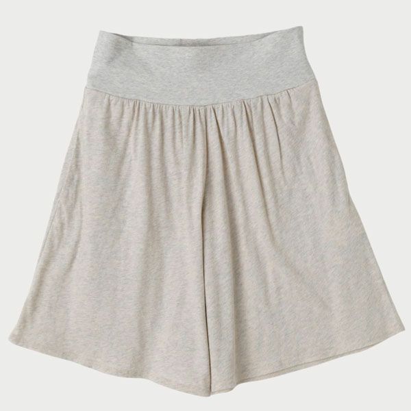 オーガニックコットン ファインニット腹巻ショートキュロット
