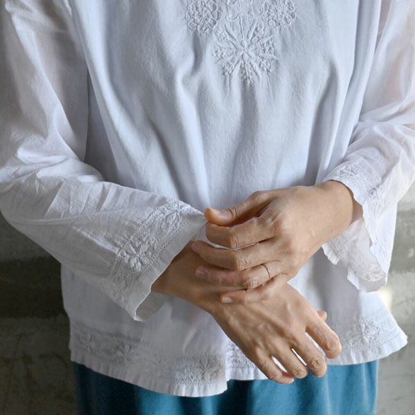 オーガニックコットン ボートネックショートKURTA