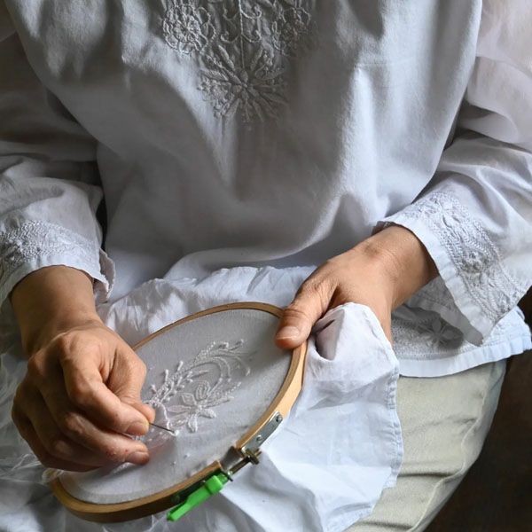 オーガニックコットン ボートネックショートKURTA