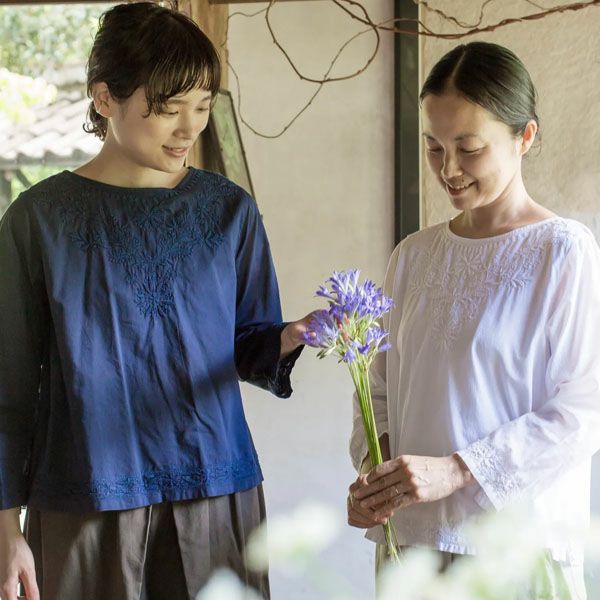 オーガニックコットン ボートネックショートKURTA