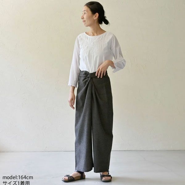 オーガニックコットン ボートネックショートKURTA