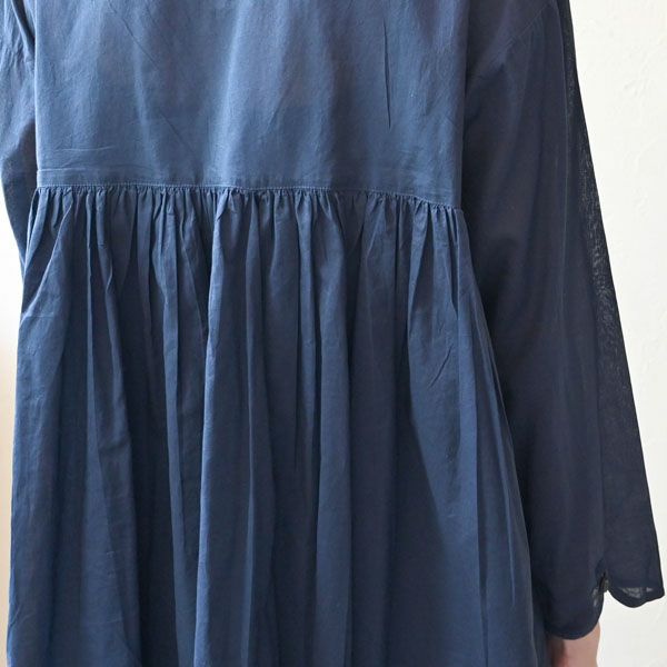 オーガニックコットン ボタニカルブラウス