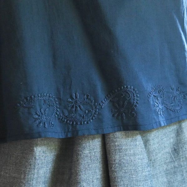 オーガニックコットン ヒラリノースリトップ