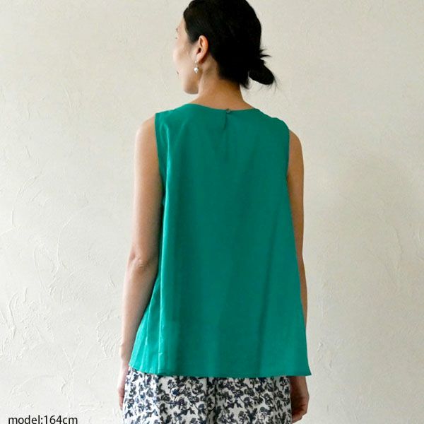 オーガニックコットン ヒラリノースリトップ