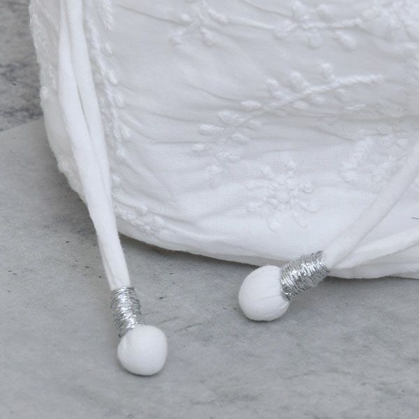 オーガニックコットン 手刺繍タイニーサック