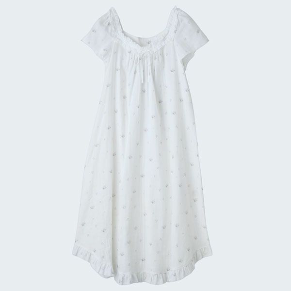 オーガニックコットン プチローズアネモネドレス