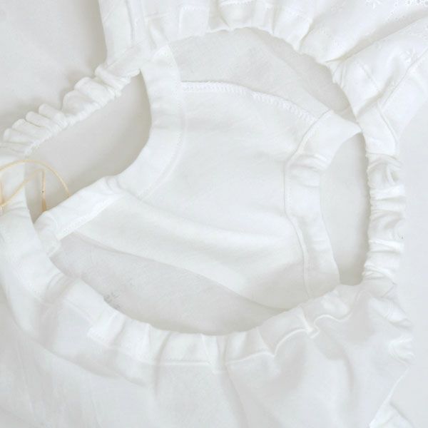 オーガニックコットン ライラックレースストリングショーツ