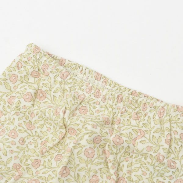 オーガニックコットン ベビー フリル袖ドレス&ブルマ